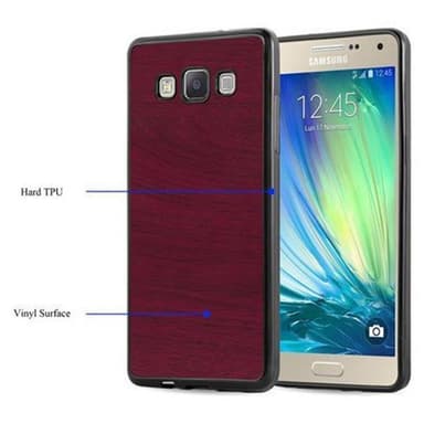 Samsung Galaxy A3 2015 Skal Fodral Case (Röd)