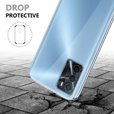 Skal Oppo A16s / A54s Fodral Case (Transparent)