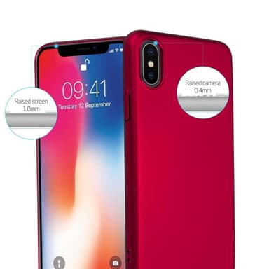 iPhone X / XS Skal Fodral Case (Röd)