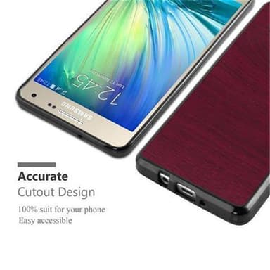 Samsung Galaxy A3 2015 Skal Fodral Case (Röd)
