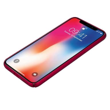 iPhone X / XS Skal Fodral Case (Röd)