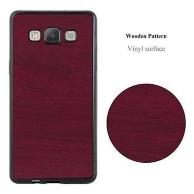 Samsung Galaxy A3 2015 Skal Fodral Case (Röd)