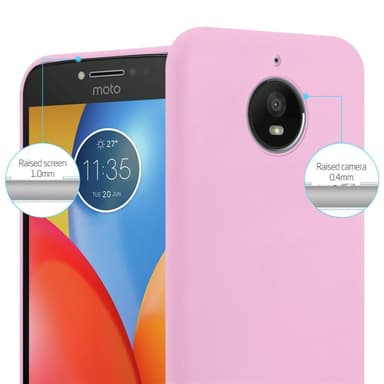Skal Motorola MOTO E4 PLUS Fodral Case (Rosa)