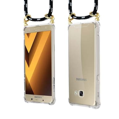 Samsung Galaxy A5 2017 Skal Fodral Kedja (Svart)