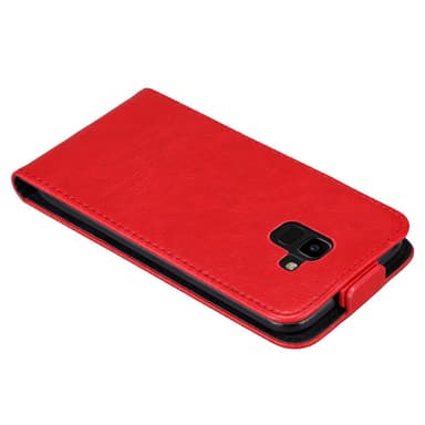 Samsung Galaxy J6 2018 Flipfodral Skal (Röd)