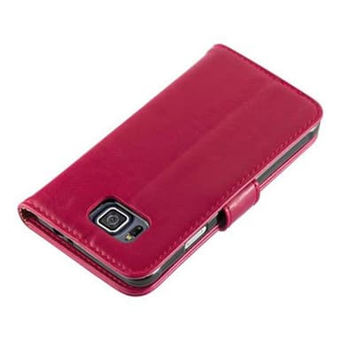 Samsung Galaxy ALPHA Plånboksfodral Skal (Röd)
