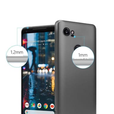 Skal Google PIXEL 2 XL Fodral Case (Grå)