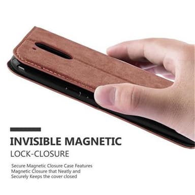 Motorola MOTO G4 / G4 PLUS Skal Fodral Case (Brun)