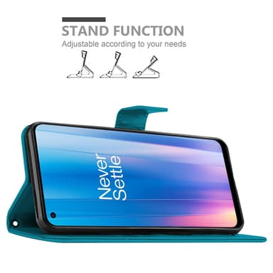 OnePlus Nord CE 2 5G Plånboksfodral Skal (Blå)