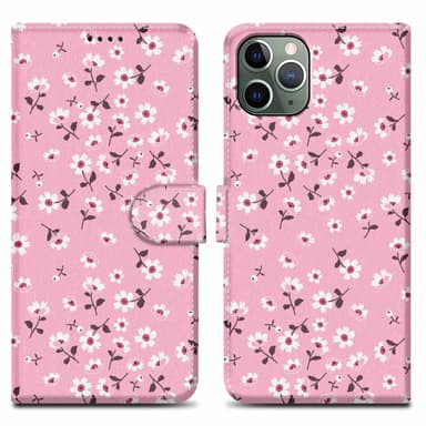 iPhone 11 PRO Plånboksfodral Skal (Rosa)