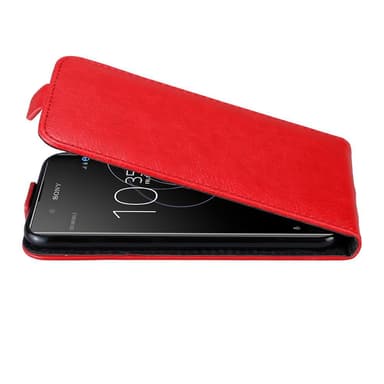 Sony Xperia XA1 PLUS Flipfodral Skal (Röd)
