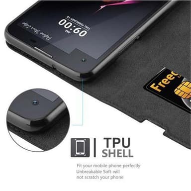 LG X SCREEN Skal Fodral Case (Svart)