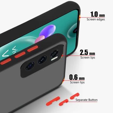 Vivo Y70 Skal Fodral Case (Svart)