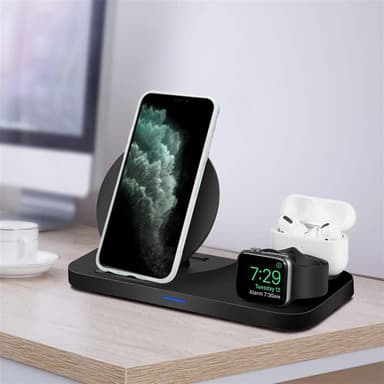 iPhone 12 MINI Plånboksfodral Skal (Blå)