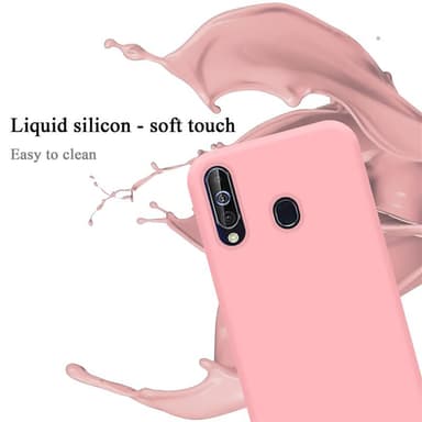 Samsung Galaxy A60 / M40 Skal Fodral Case (Rosa)