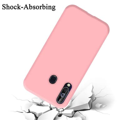 Samsung Galaxy A60 / M40 Skal Fodral Case (Rosa)