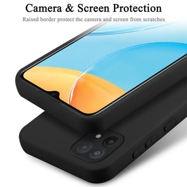 OPPO A15 / A15s Skal Fodral Case (Svart)