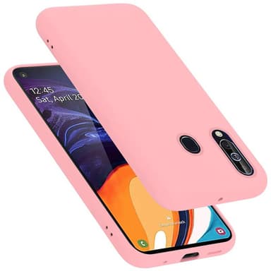 Samsung Galaxy A60 / M40 Skal Fodral Case (Rosa)