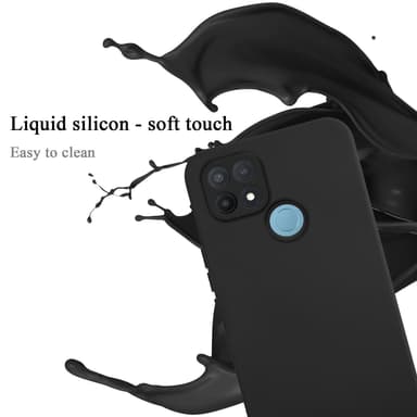 OPPO A15 / A15s Skal Fodral Case (Svart)
