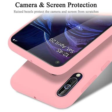 Samsung Galaxy A60 / M40 Skal Fodral Case (Rosa)