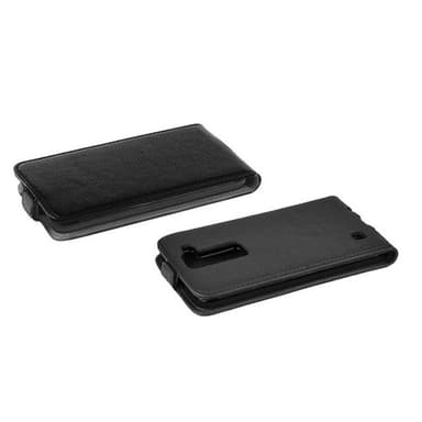 LG K8 2016 Flipfodral Skal (Svart)