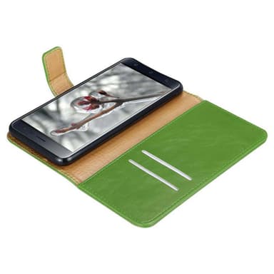 Asus ZenFone 3 (5.5 tum) Plånboksfodral Skal (Grön)
