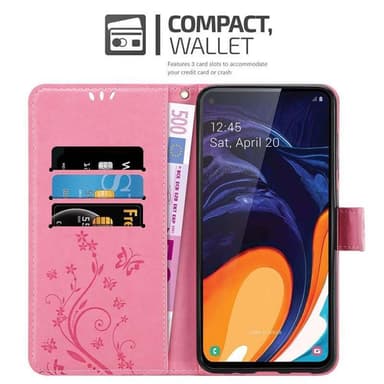 Samsung Galaxy A60 / M40 Plånboksfodral Skal (Rosa)
