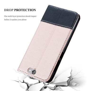 HTC ONE A9 Skal Fodral Case (Rosa)