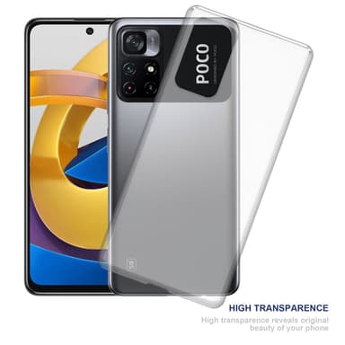 Xiaomi POCO M4 PRO 5G Skal Fodral Case (Transparent)