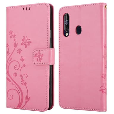 Samsung Galaxy A60 / M40 Plånboksfodral Skal (Rosa)