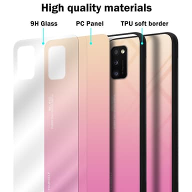 Samsung Galaxy A41 Skal Fodral Case (Svart)