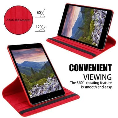 iPad MINI / MINI 2 / MINI 3 Skal Fodral Case (Röd)