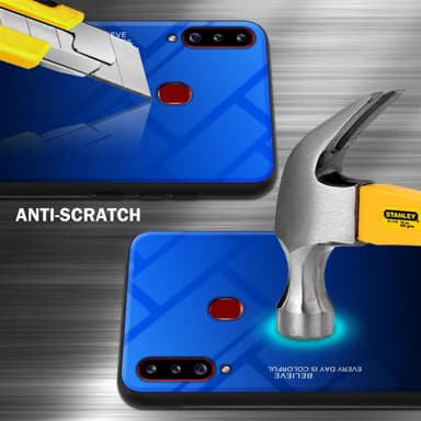 Samsung Galaxy A20s Skal Fodral Case (Svart)