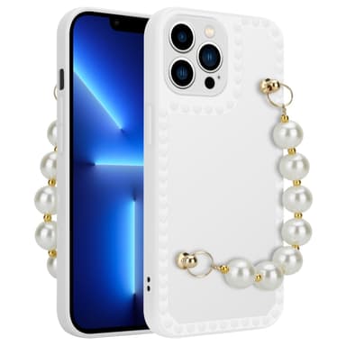 iPhone 13 PRO MAX Skal Fodral Case (Vit)