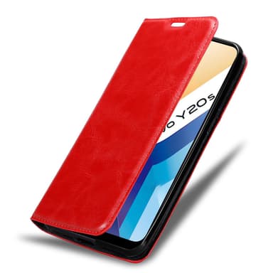 Vivo Y20s Skal Fodral Case (Röd)