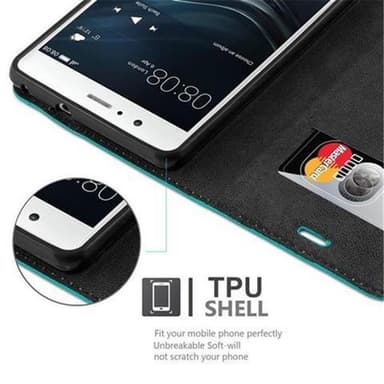 Huawei P9 LITE 2016 / G9 LITE Skal Fodral Case (Turkos)