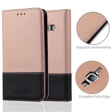 Samsung Galaxy J1 2015 Skal Fodral Case (Rosa)