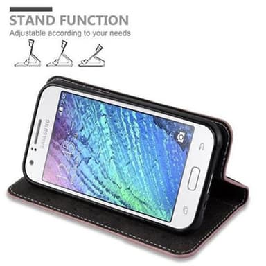 Samsung Galaxy J1 2015 Skal Fodral Case (Rosa)