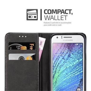 Samsung Galaxy J1 2015 Skal Fodral Case (Rosa)