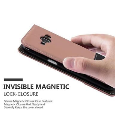 Samsung Galaxy J1 2015 Skal Fodral Case (Rosa)