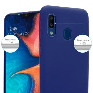 Skal Samsung Galaxy A10e / A20e Fodral Case (Blå)