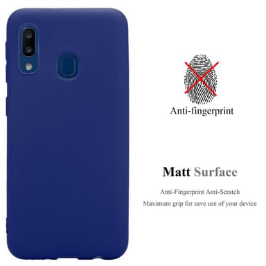Skal Samsung Galaxy A10e / A20e Fodral Case (Blå)