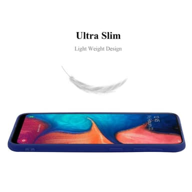 Skal Samsung Galaxy A10e / A20e Fodral Case (Blå)
