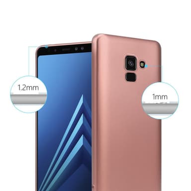 Skal Samsung Galaxy A8 2018 Fodral Case (Rosa)