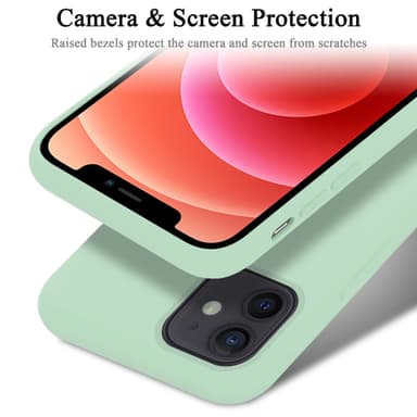 iPhone 12 MINI Skal Fodral Case (Grön)