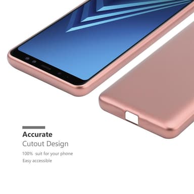 Skal Samsung Galaxy A8 2018 Fodral Case (Rosa)