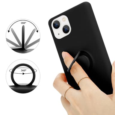 Skal iPhone 14 Fodral Case (Svart)