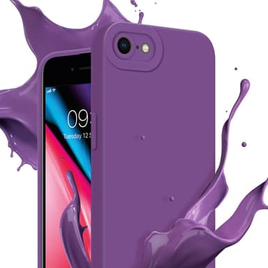 iPhone 7 / 7S / 8 / SE 2020 Skal Fodral Case (Lila)