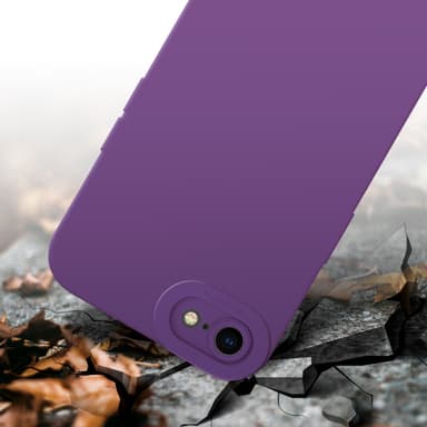 iPhone 7 / 7S / 8 / SE 2020 Skal Fodral Case (Lila)