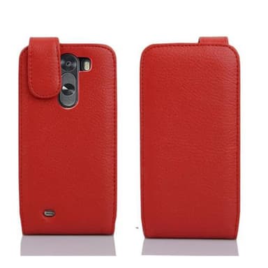 LG G3 Flipfodral Skal (Röd)